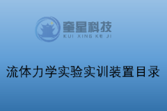 流体力学实验实训装置目录